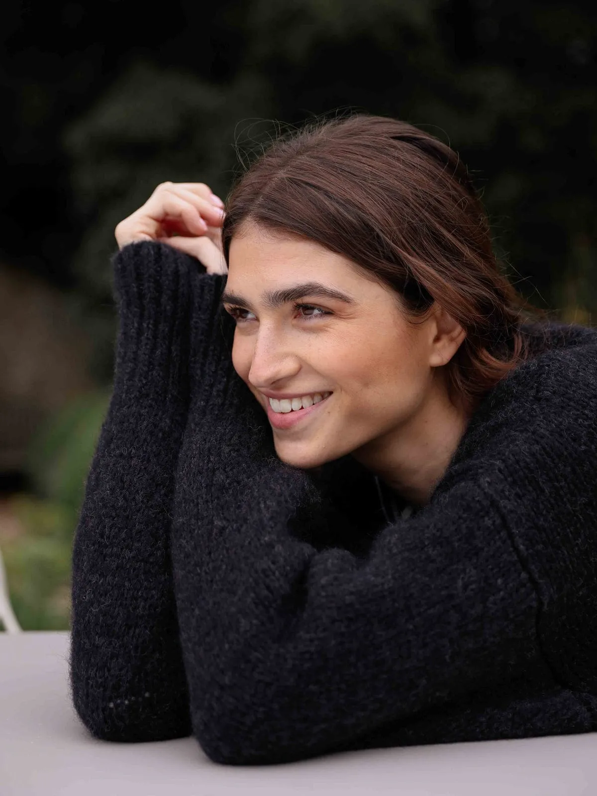 Leia Charcoal Cardigan sold by iris product image thumbnail 2