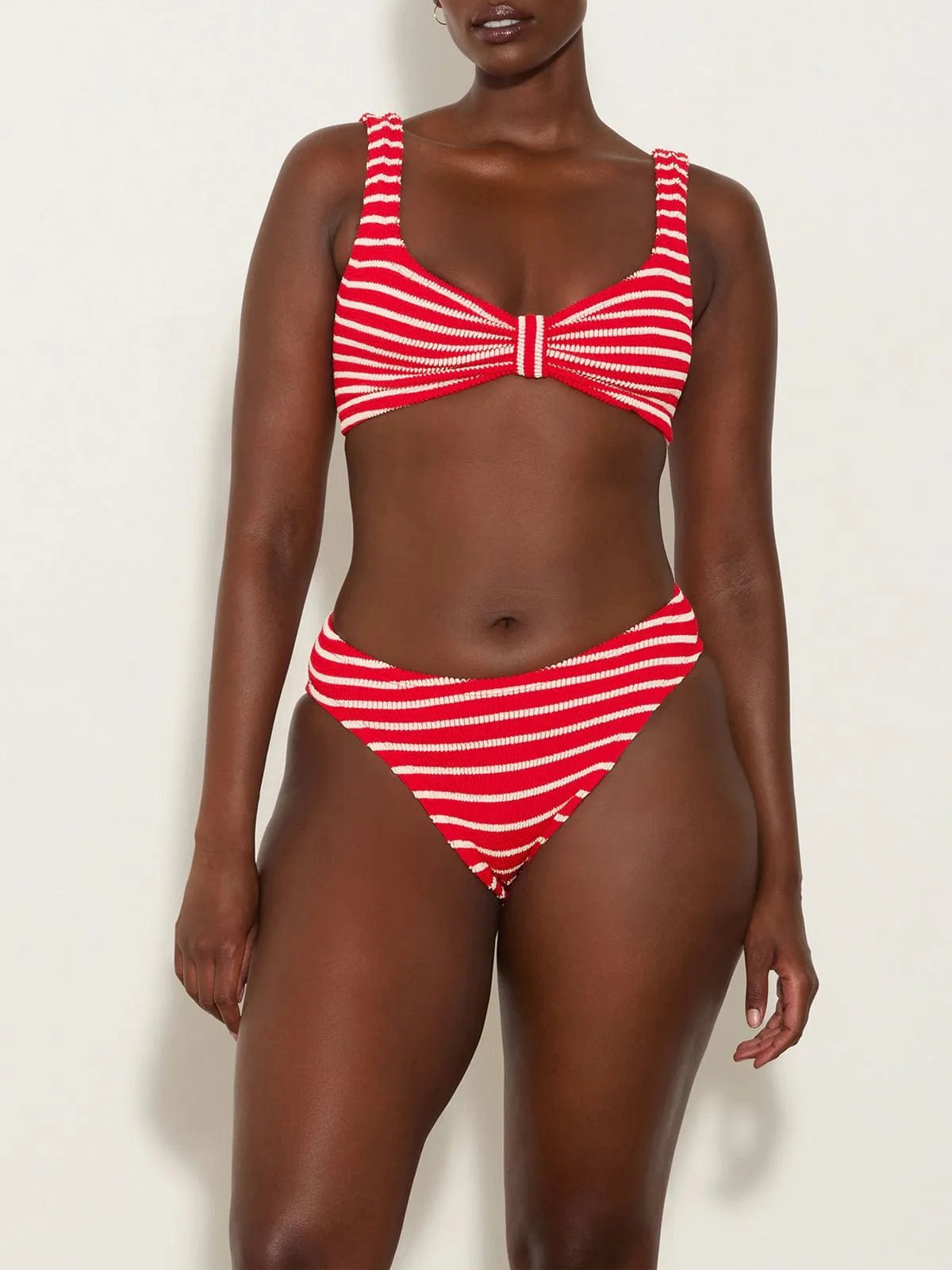 Bonnie Stripe Bikini - Red sold by iris product image thumbnail 2