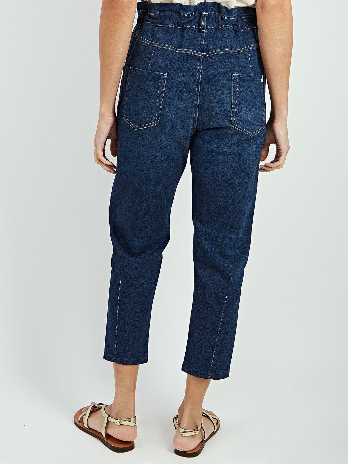 Paige Baggy Paper-Bag Cropped Jean sold by iris product image thumbnail 3