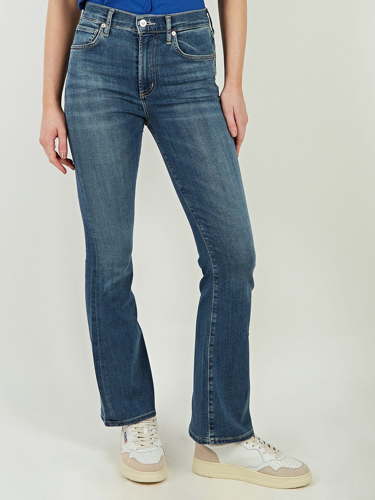 Lilah High-Rise Boot-Cut Denim Jeans sold by iris product image thumbnail 2