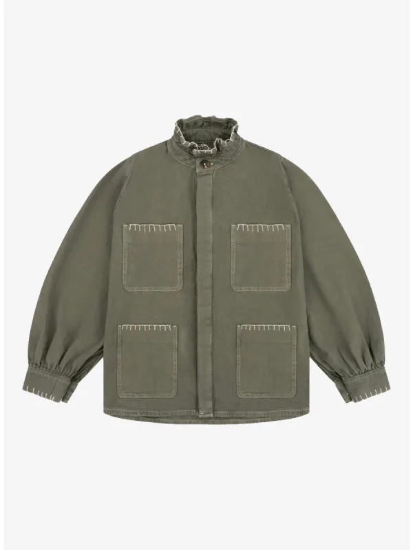 Pablo Jacket- Khaki made by iris