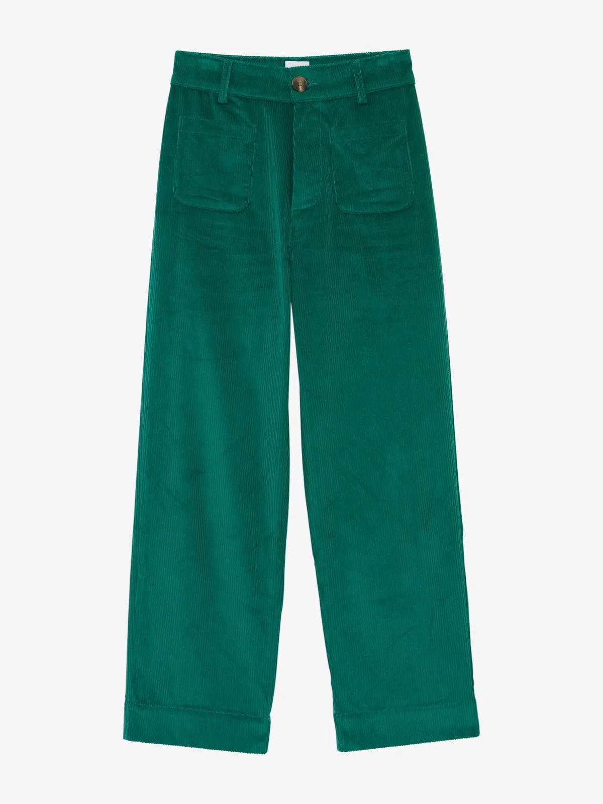 Cord Trousers- Green sold by iris