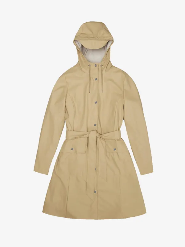 Curve Jacket - Sand made by Rains