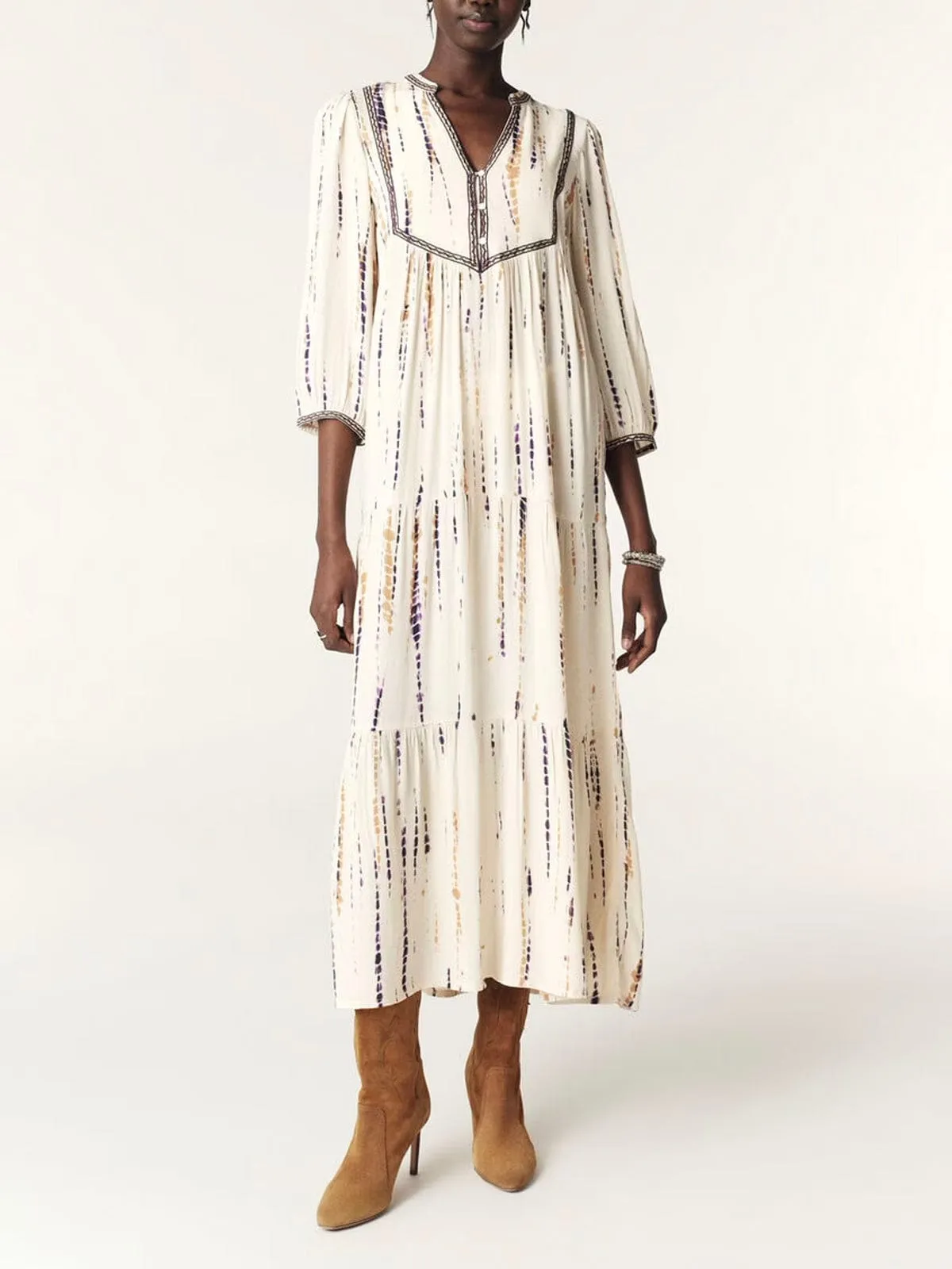 Isolde Tie Dye Dress sold by iris product image thumbnail 2