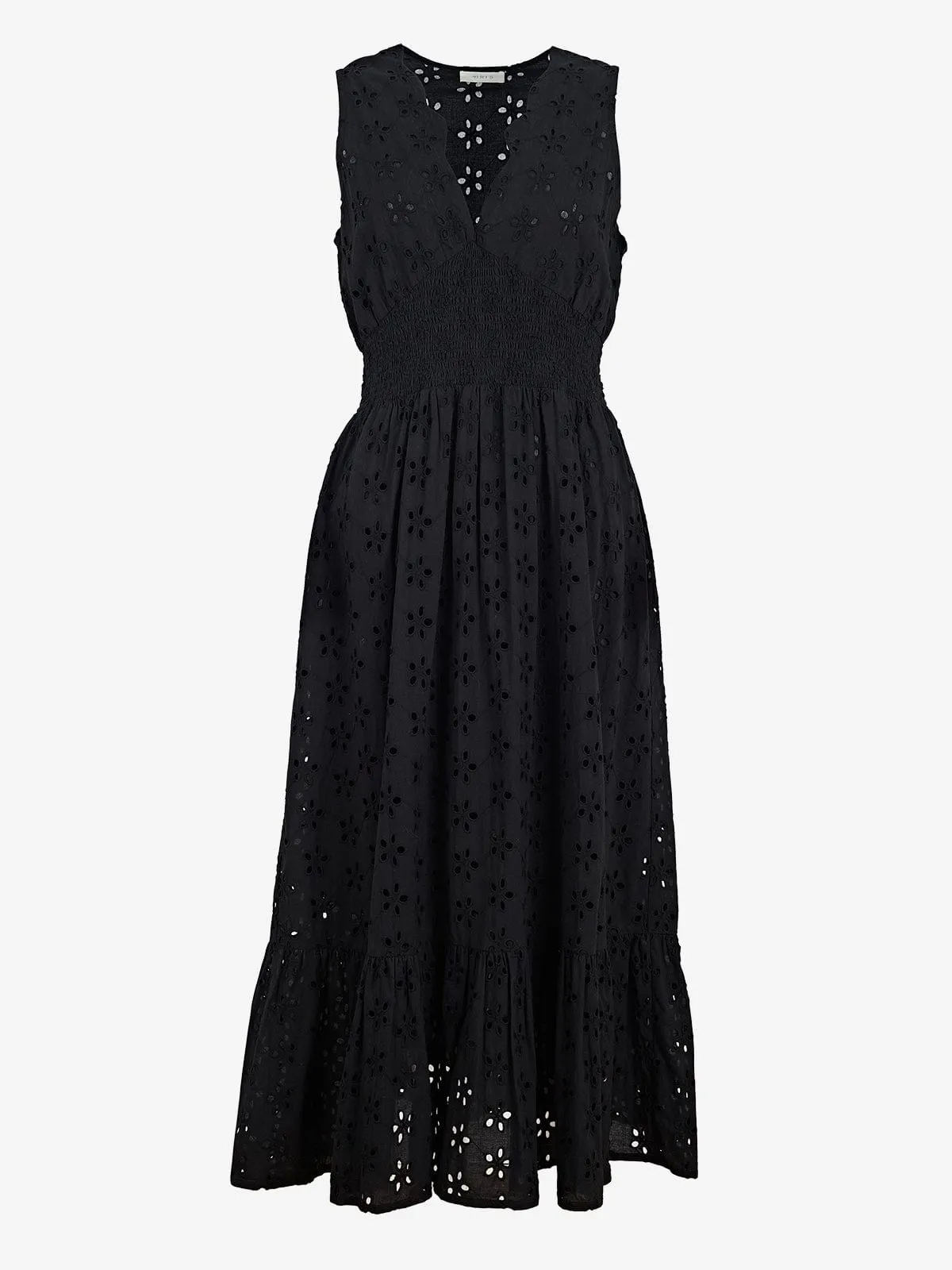 Cora Broderie Anglaise Dress – Black sold by iris product image thumbnail 4
