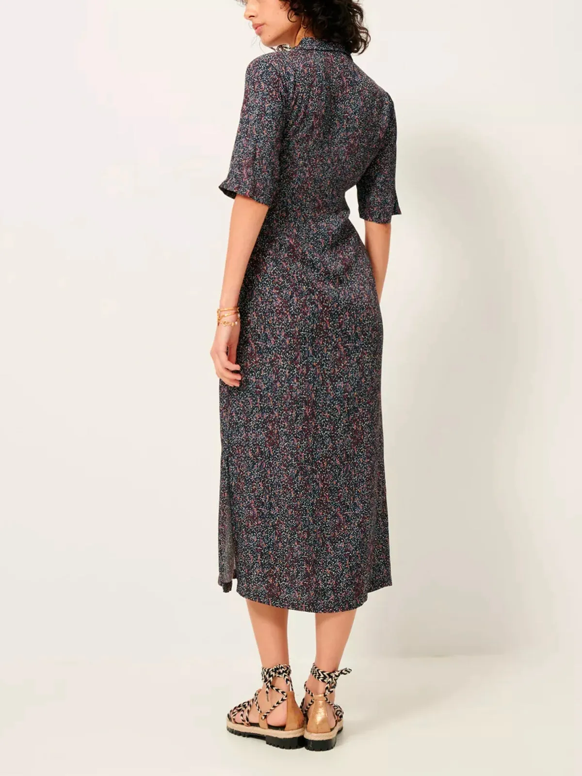 Christi Dress – Navy sold by iris product image thumbnail 3