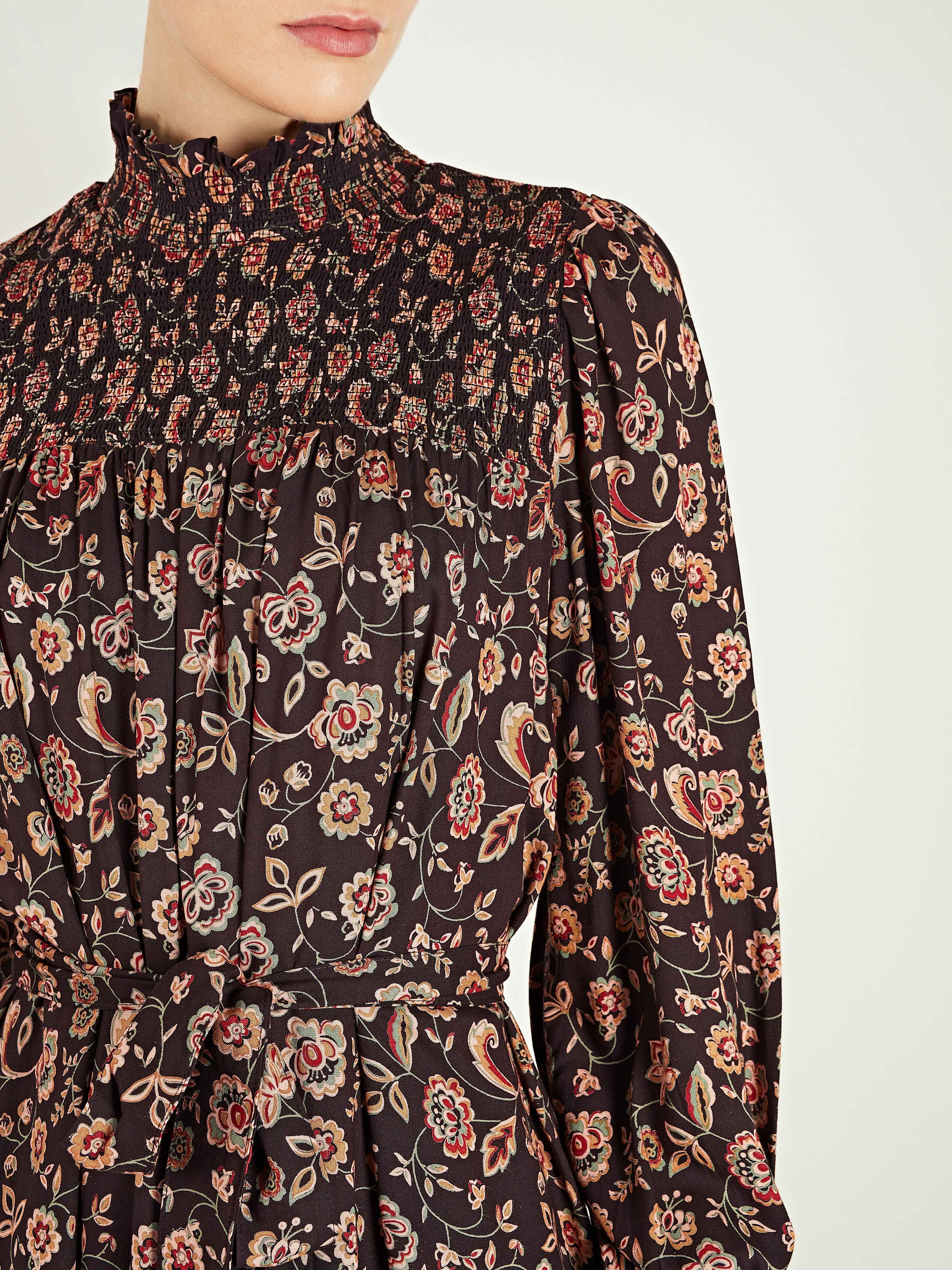 Louisa Floral Midi Dress sold by iris product image thumbnail 4