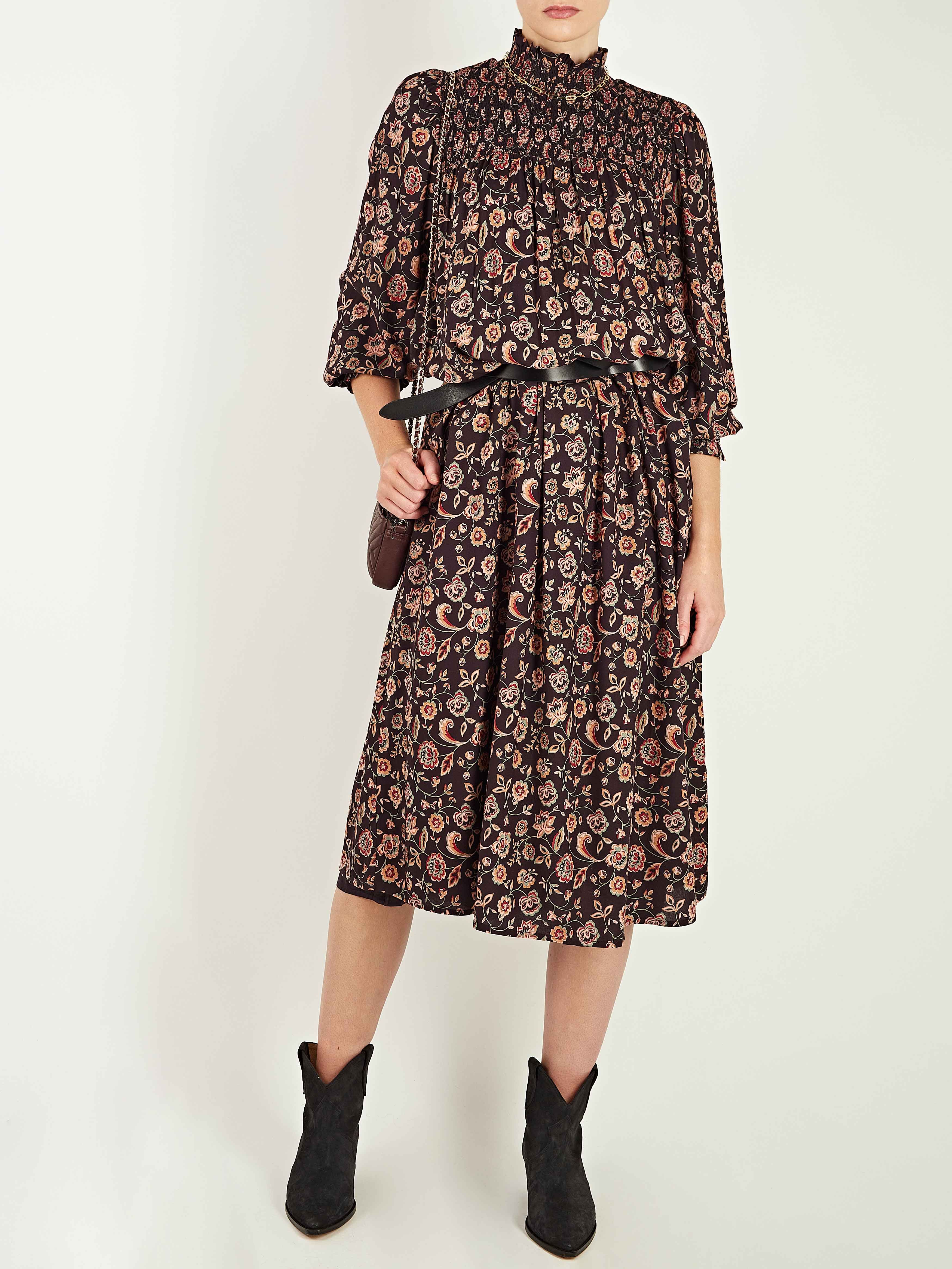 Louisa Floral Midi Dress sold by iris product image thumbnail 5