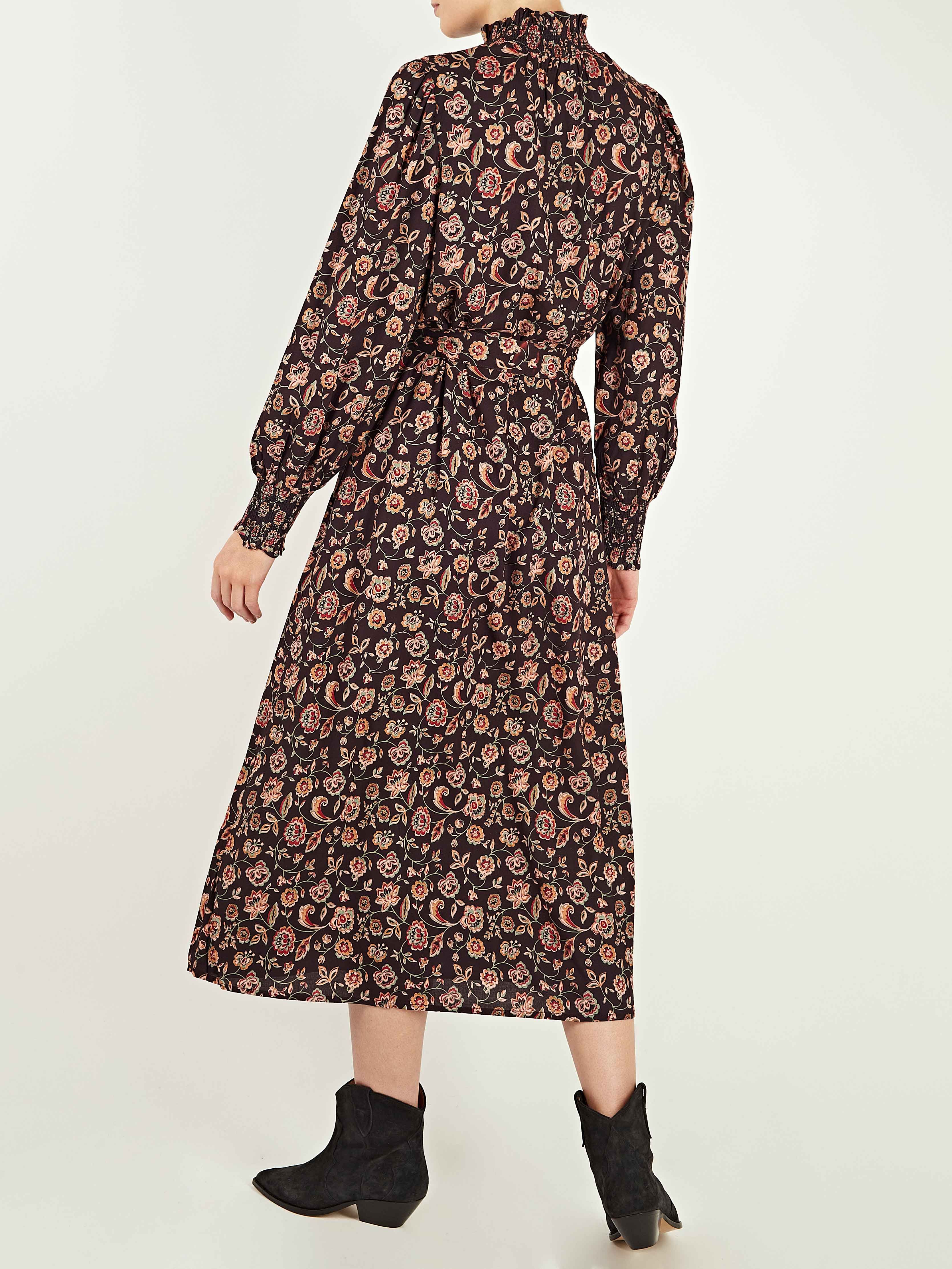 Louisa Floral Midi Dress sold by iris product image thumbnail 3