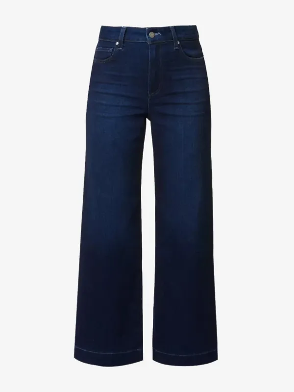 Anessa Wide Leg Jeans- Dark Denim made by iris