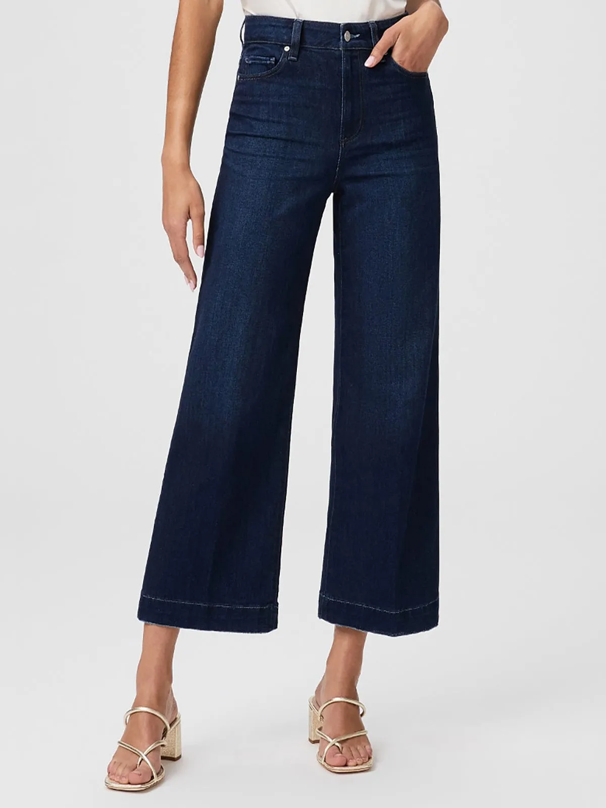 Anessa Wide Leg Jeans- Dark Denim sold by iris product image thumbnail 2