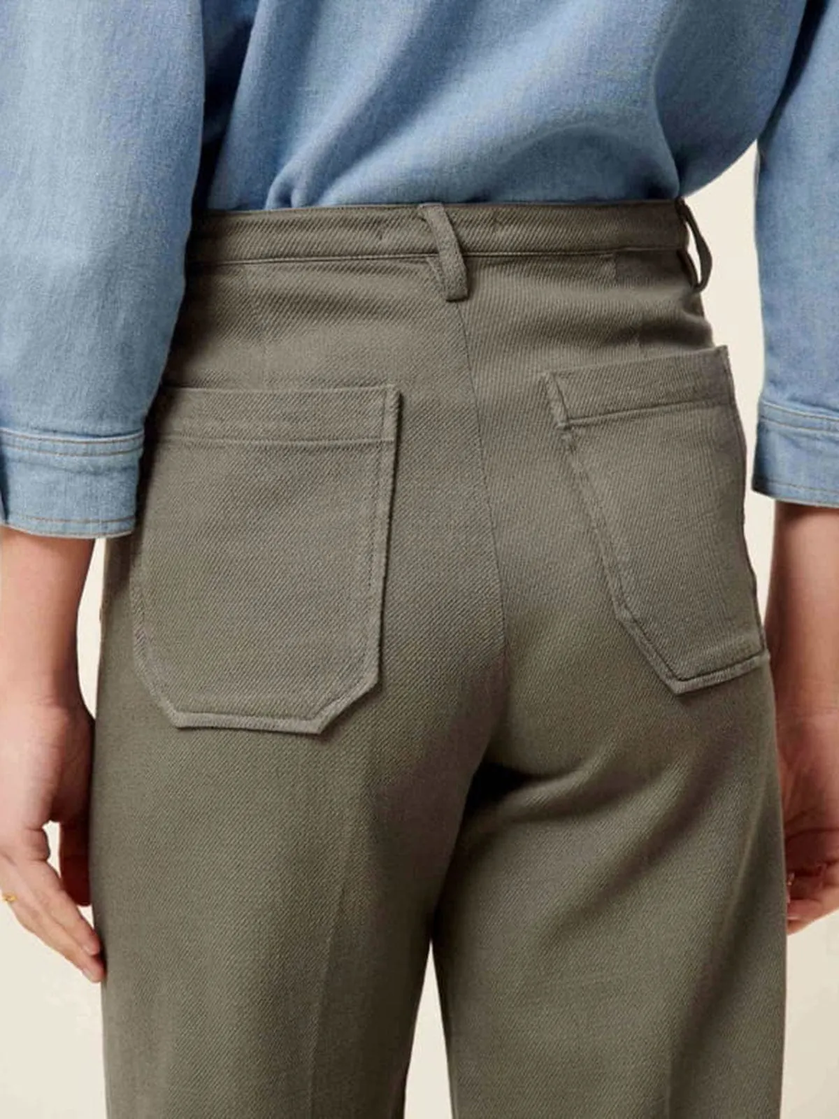 Hendrick Straight Leg Trousers sold by iris product image thumbnail 4