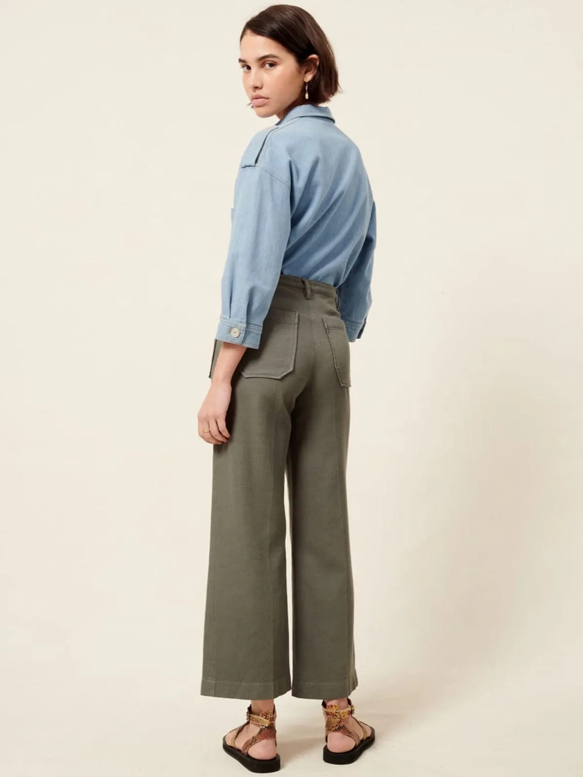Hendrick Straight Leg Trousers sold by iris product image thumbnail 5