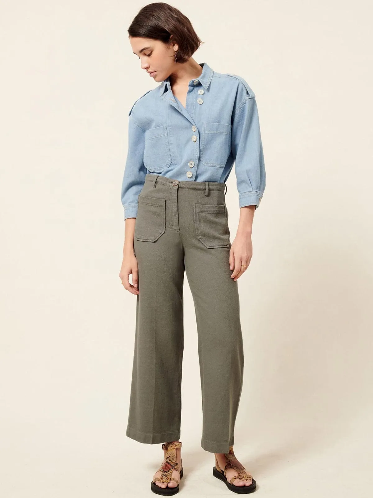 Hendrick Straight Leg Trousers sold by iris product image thumbnail 2