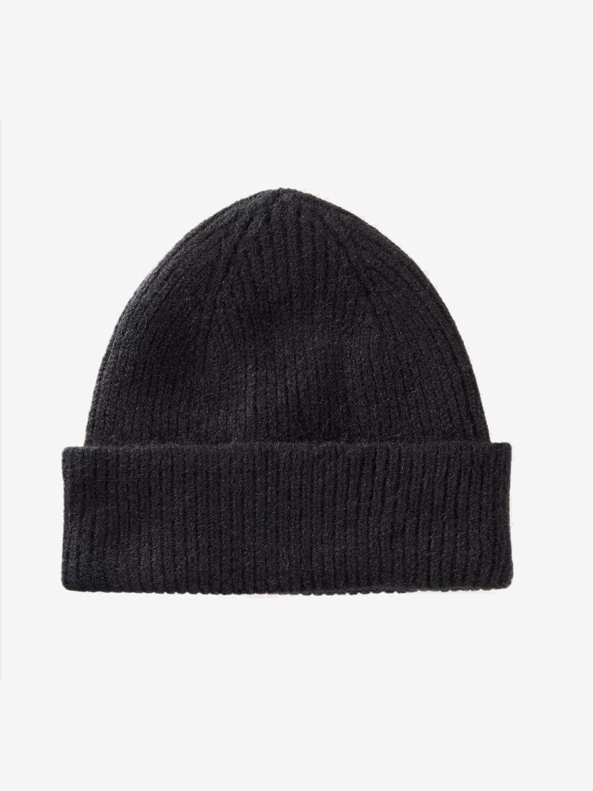 Black Wool Beanie sold by iris