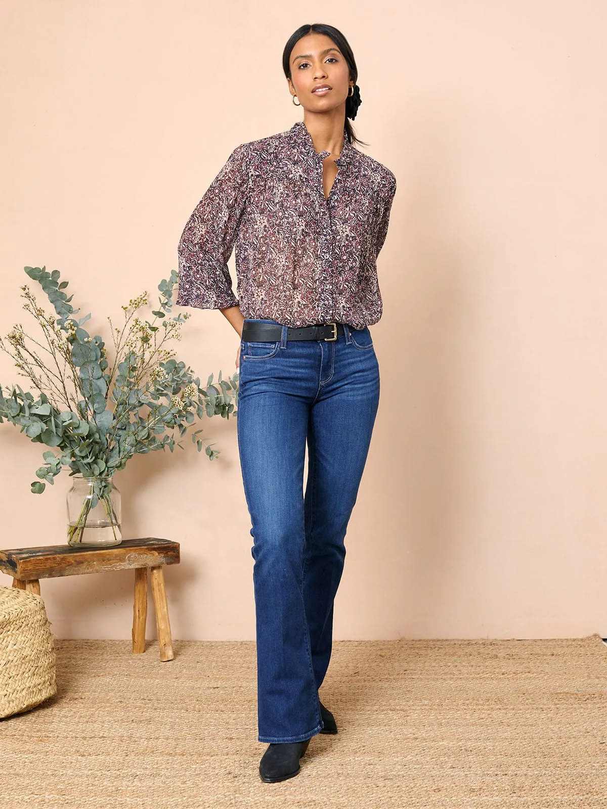 Imae Frill neck blouse sold by iris product image thumbnail 4