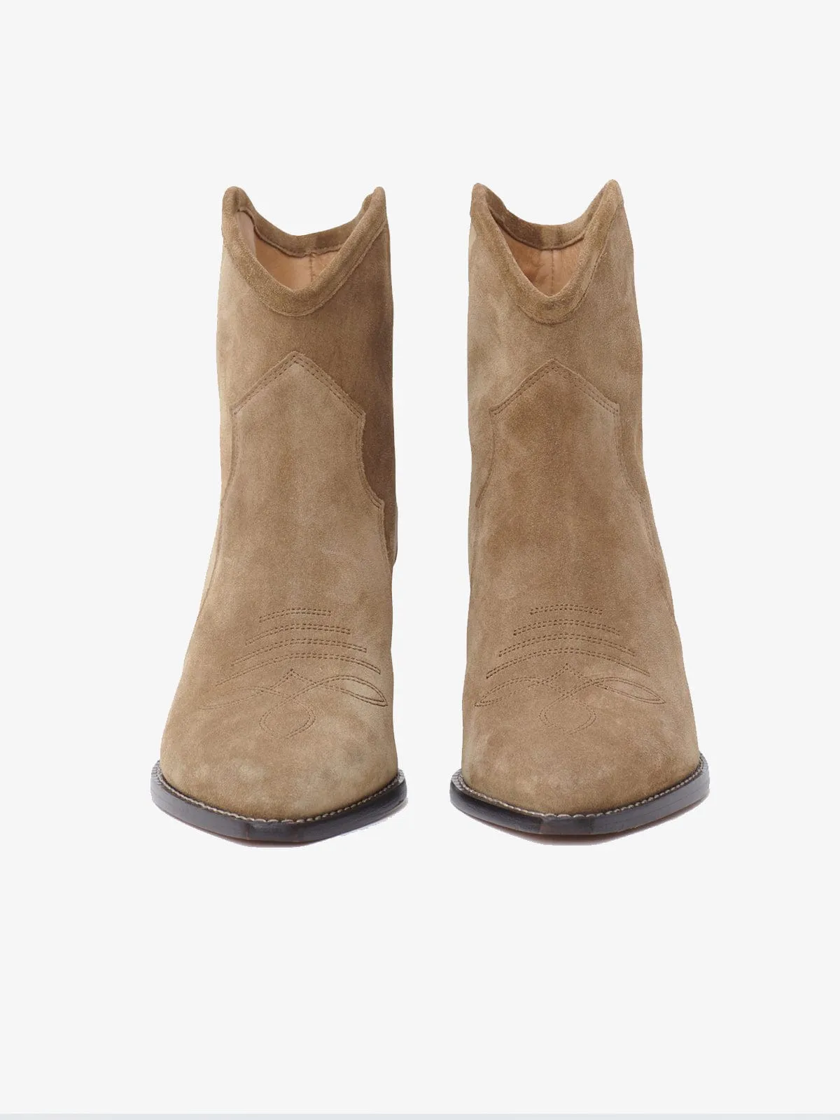 Darizo Healed Boots- Taupe sold by iris product image thumbnail 4