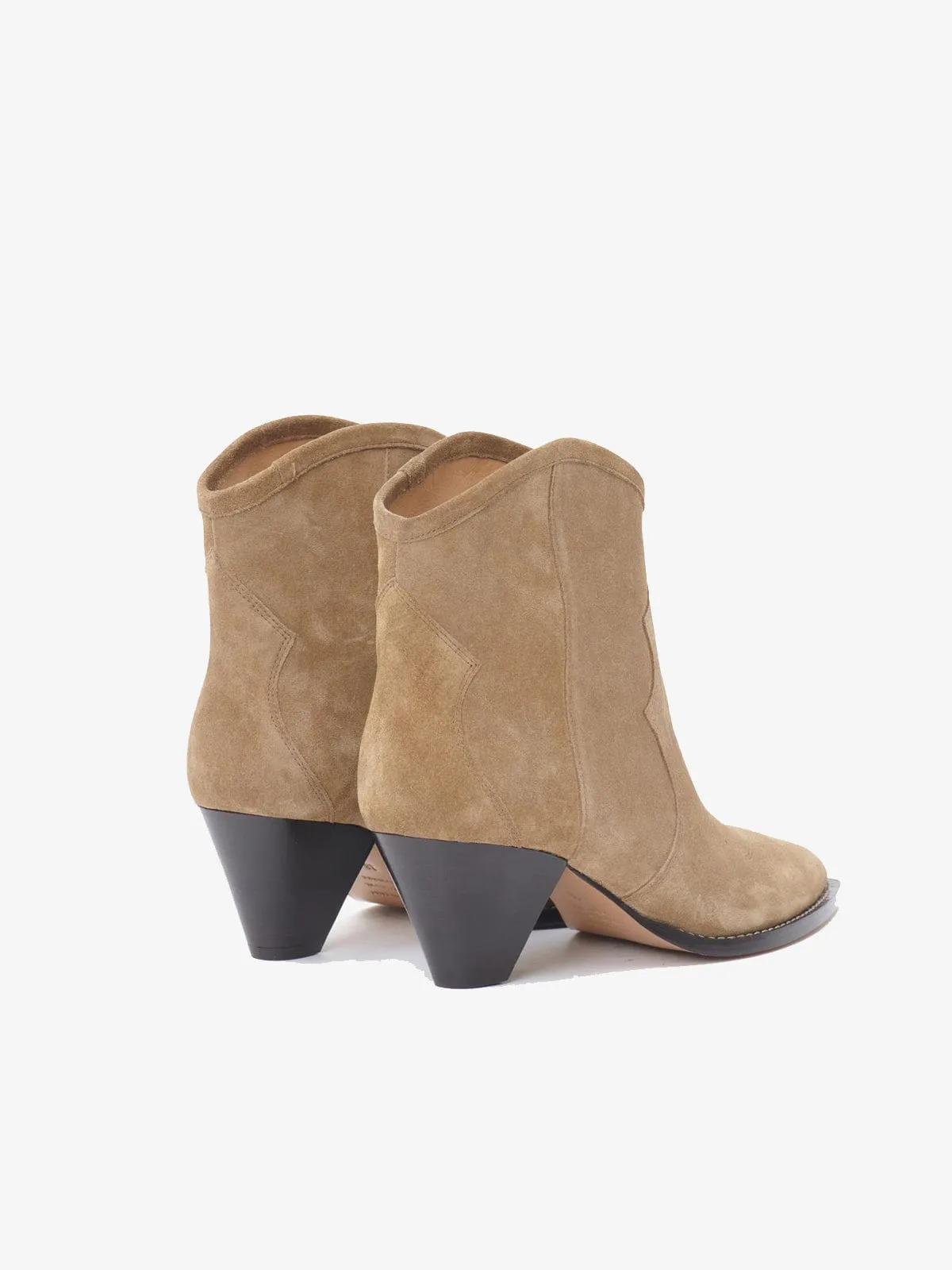 Darizo Healed Boots- Taupe sold by iris product image thumbnail 2