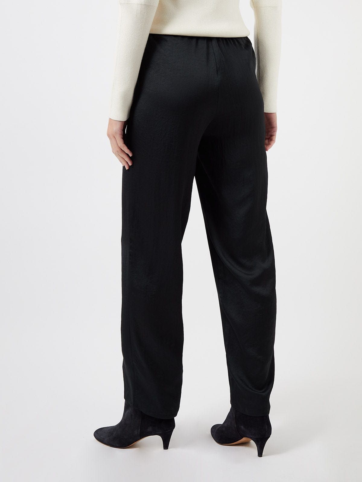 Widland Silky Trousers - Black sold by iris product image thumbnail 4