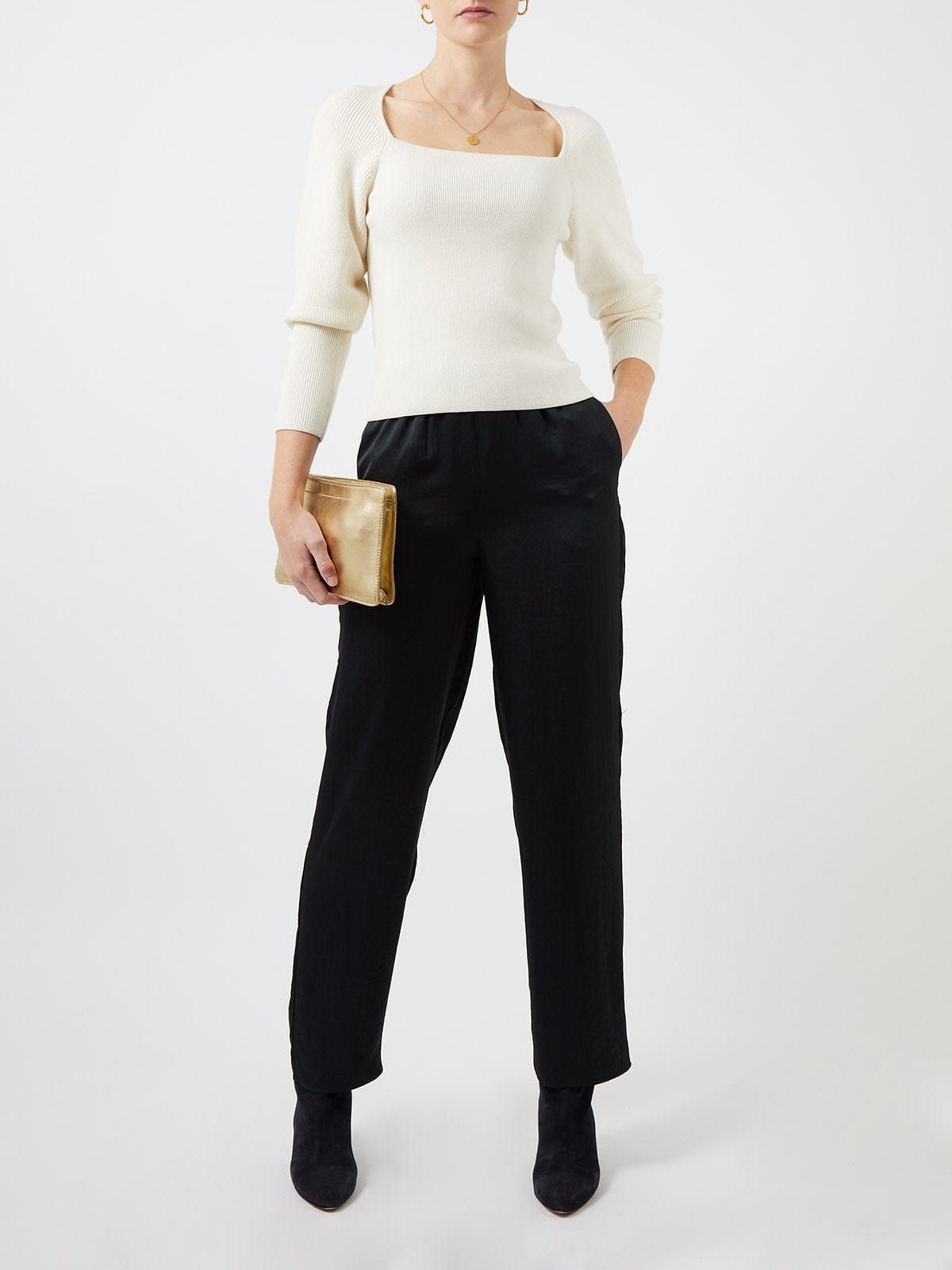 Widland Silky Trousers - Black sold by iris product image thumbnail 5