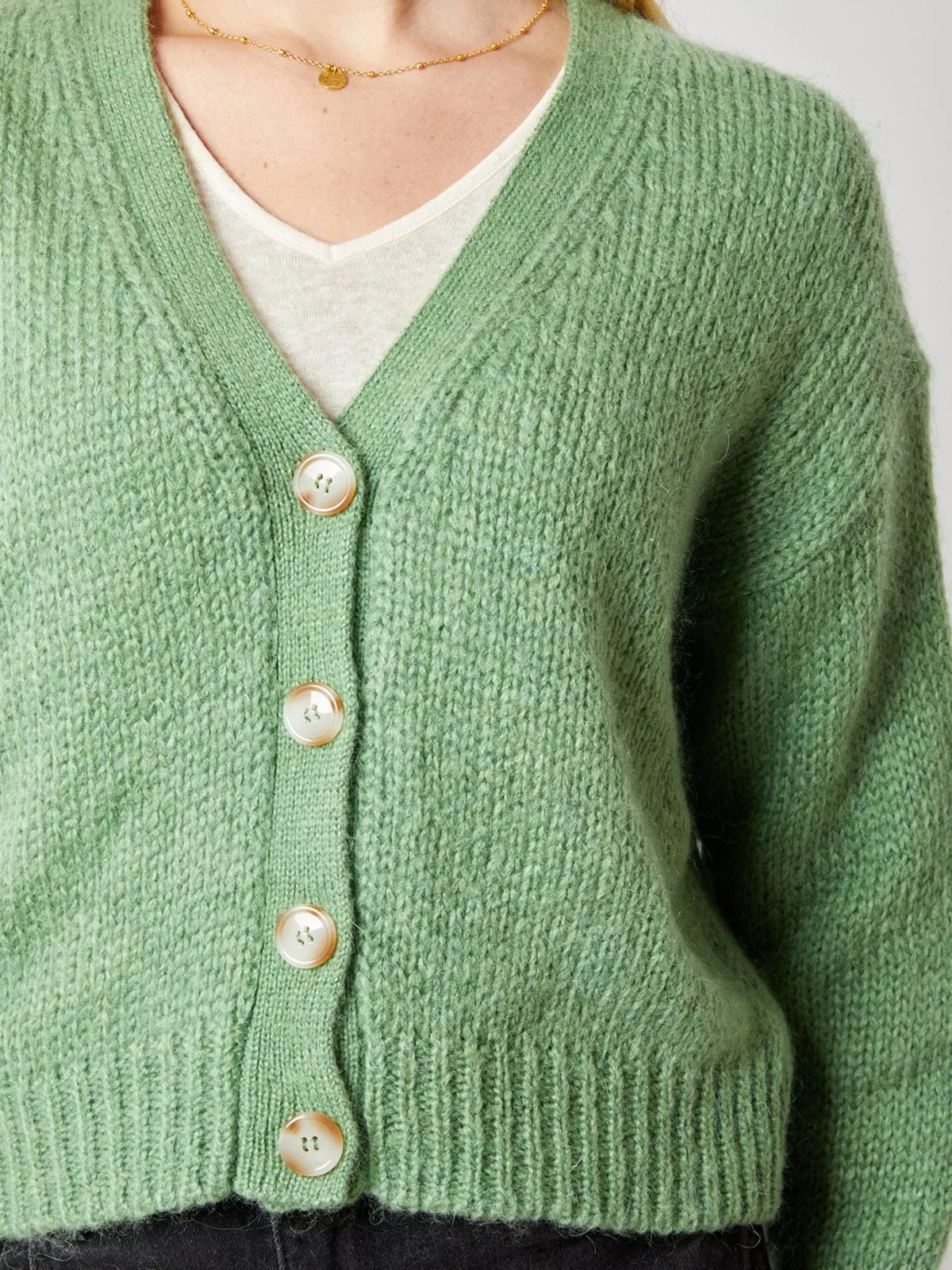 Gemma Cardigan Green sold by iris product image thumbnail 3