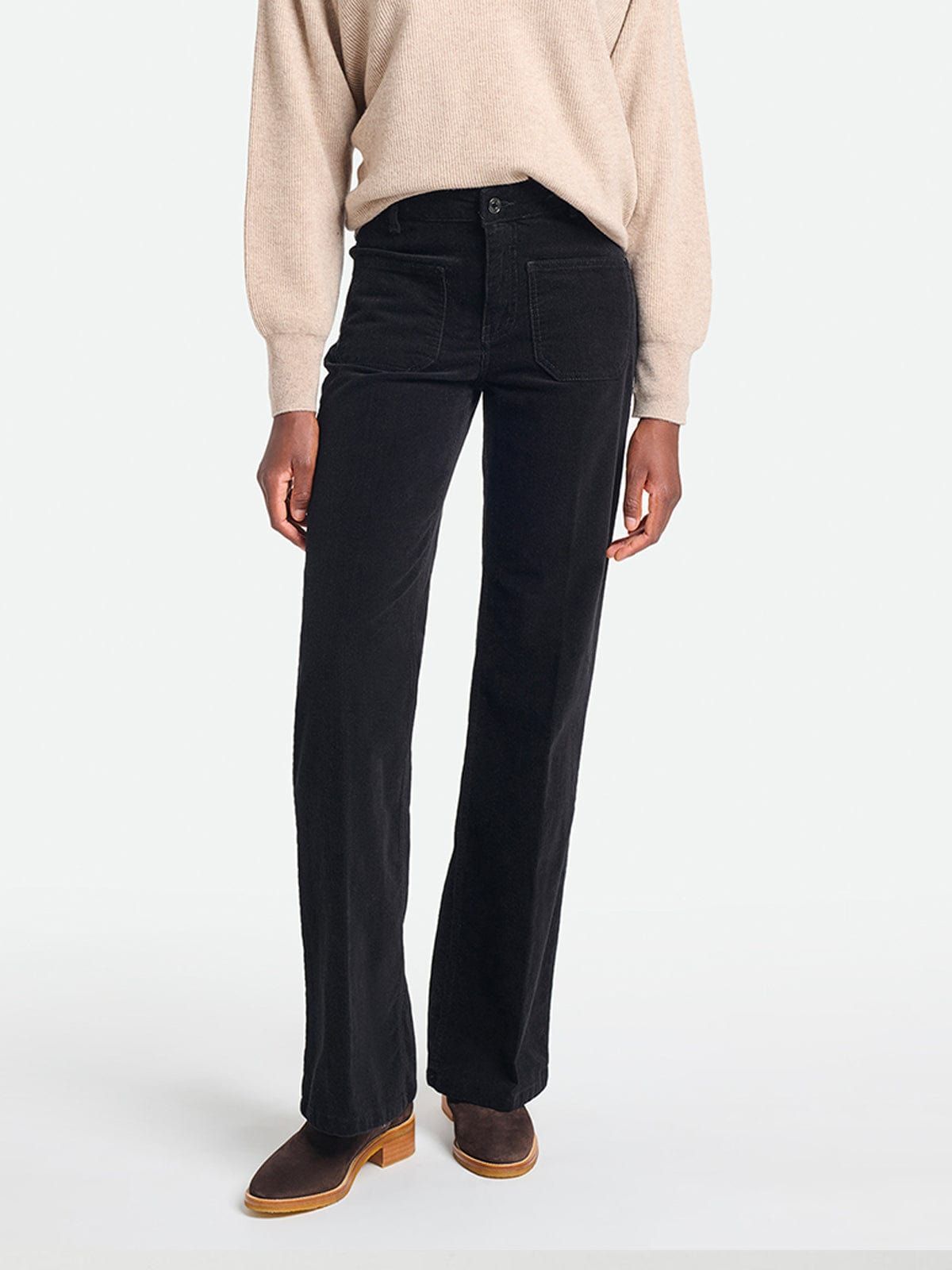 Dompay Cord Pants Black sold by iris product image thumbnail 2