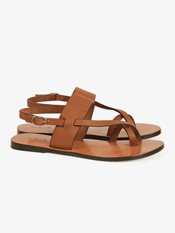 Ezra Tan Leather Sandal sold by iris