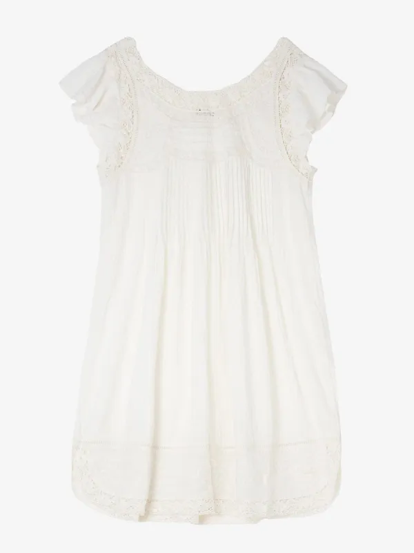 Loria Lace Dress – Ecru made by iris