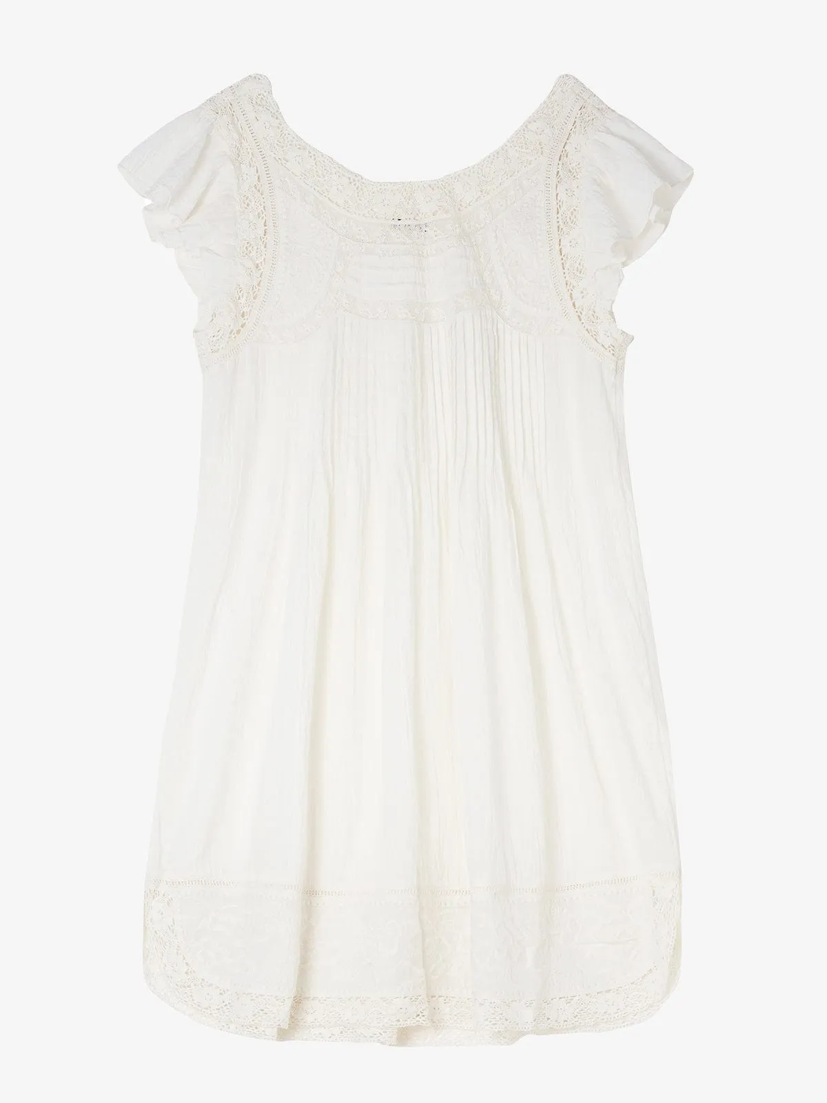 Loria Lace Dress – Ecru sold by iris