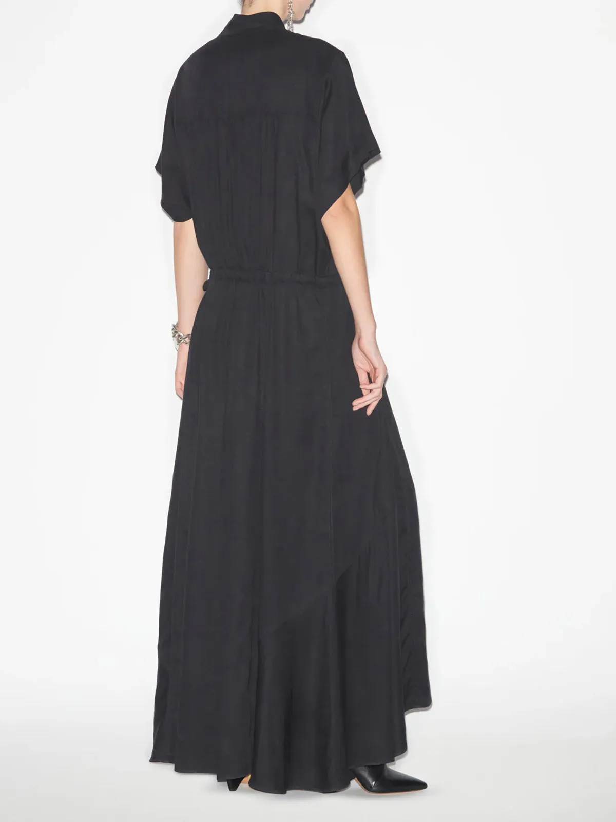 Valenica Shirt Dress – Black sold by iris product image thumbnail 3