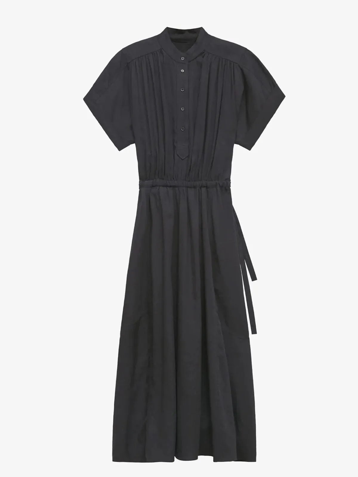 Valenica Shirt Dress – Black sold by iris