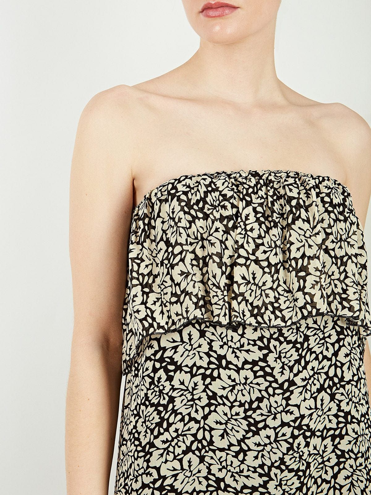 Assimina Ruffle Strapless Midi Dress sold by iris product image thumbnail 4