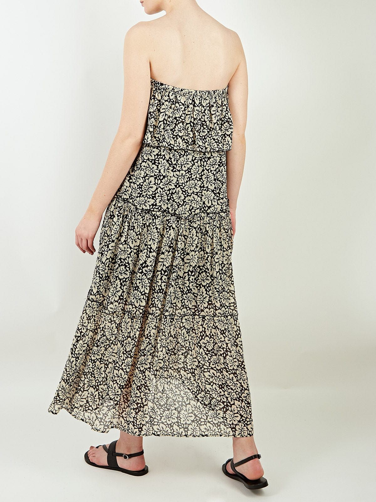 Assimina Ruffle Strapless Midi Dress sold by iris product image thumbnail 3