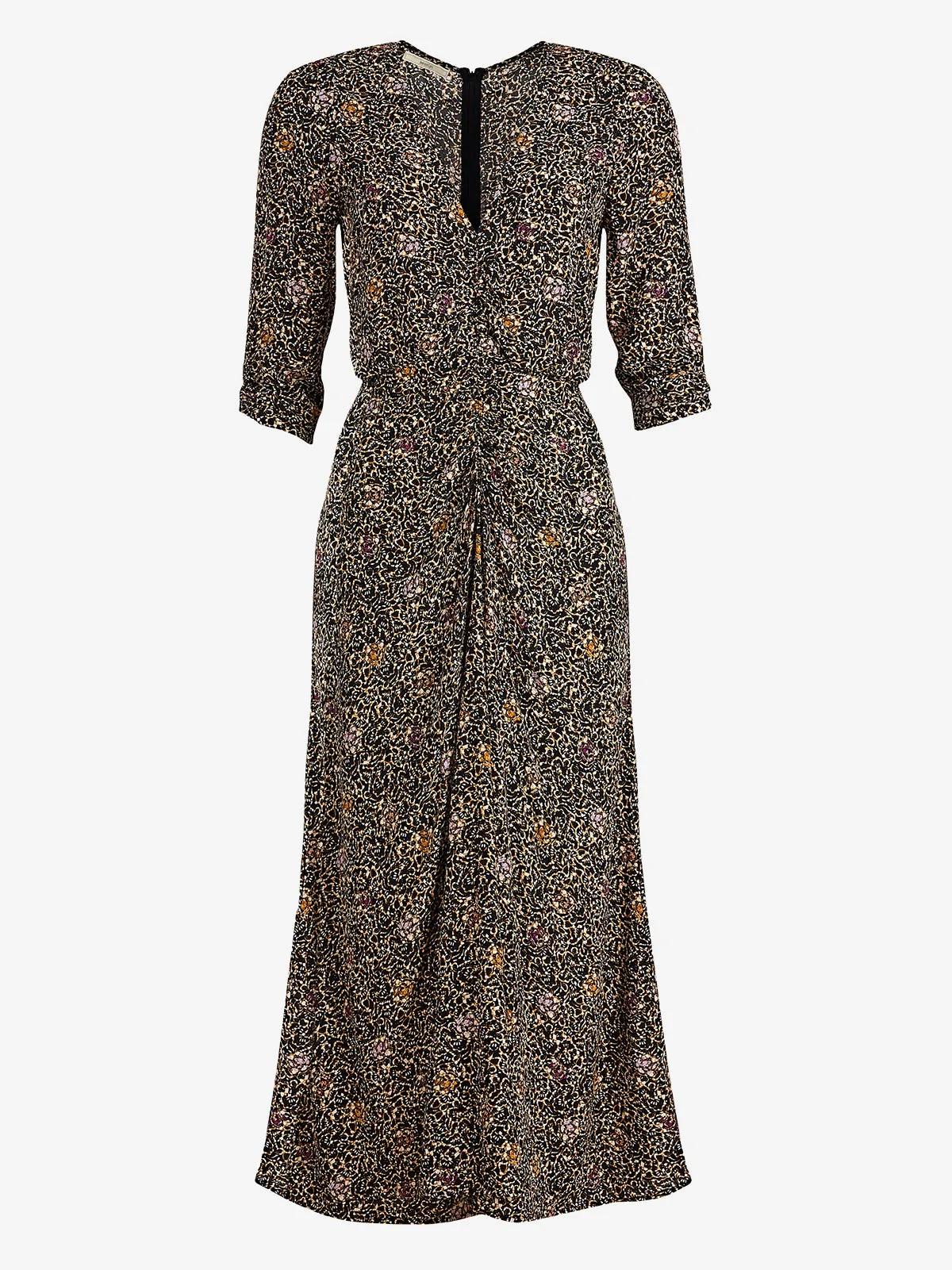 Nylia Dress – Brown Floral sold by iris