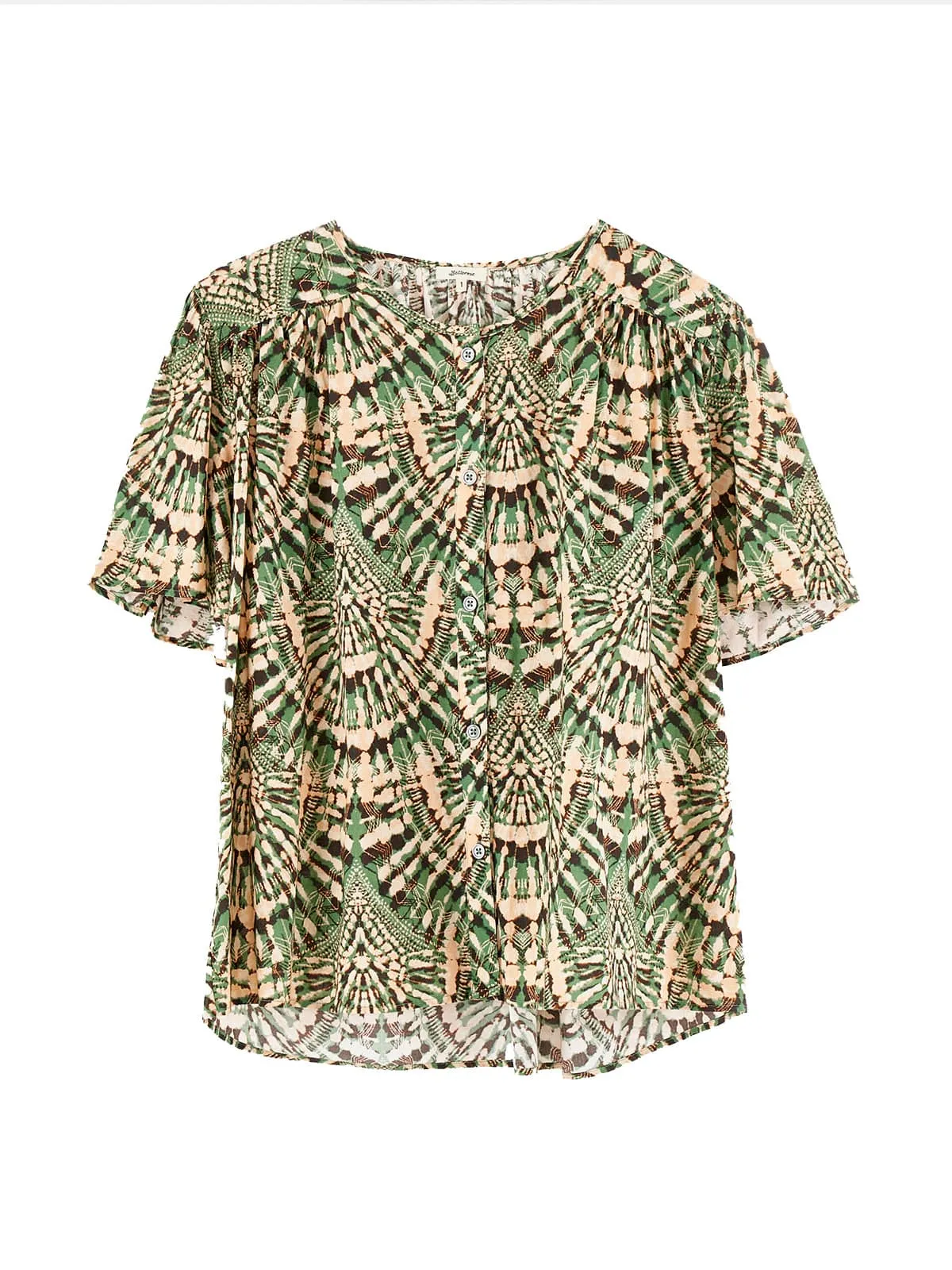 Plum Print Top sold by iris