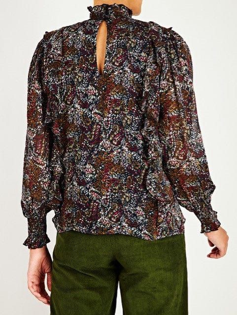 Thelma Floral-Print Crepe Blouse sold by iris product image thumbnail 3