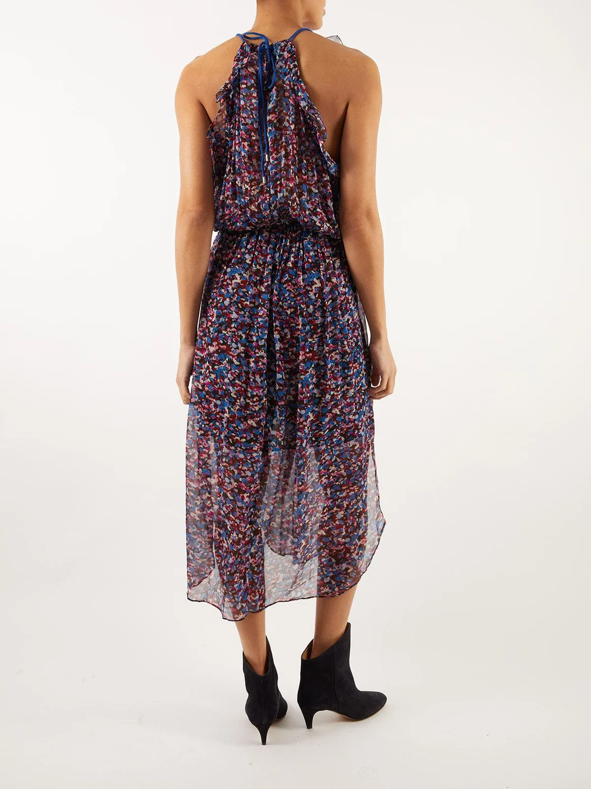Fadalo Printed Crepe Midi Dress sold by iris product image thumbnail 3