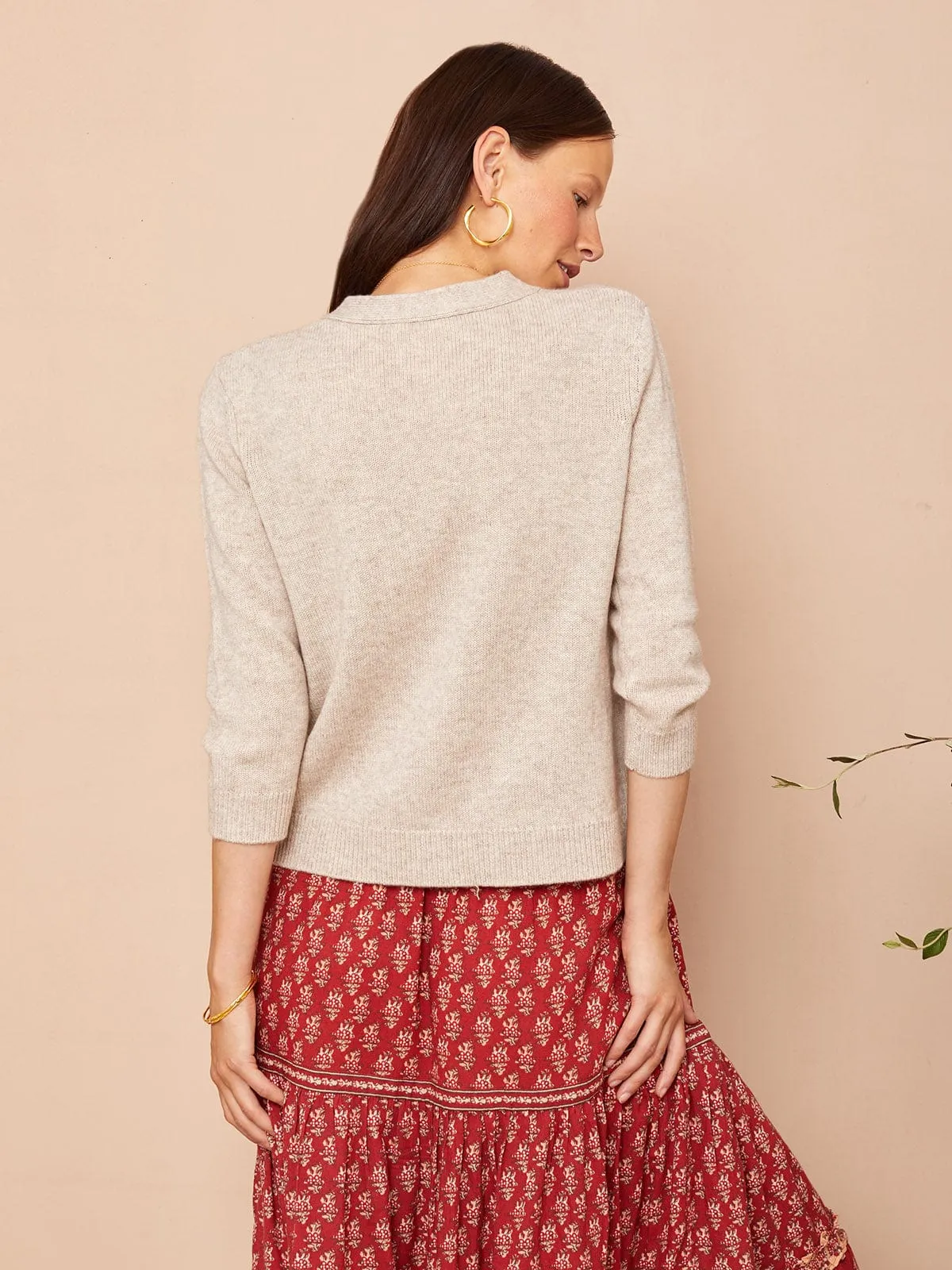 Thea Cardigan Millet sold by iris product image thumbnail 3