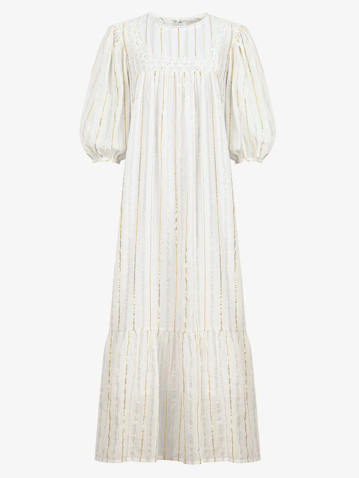 Douceur Rowan Dress - Cream sold by iris product image thumbnail 5