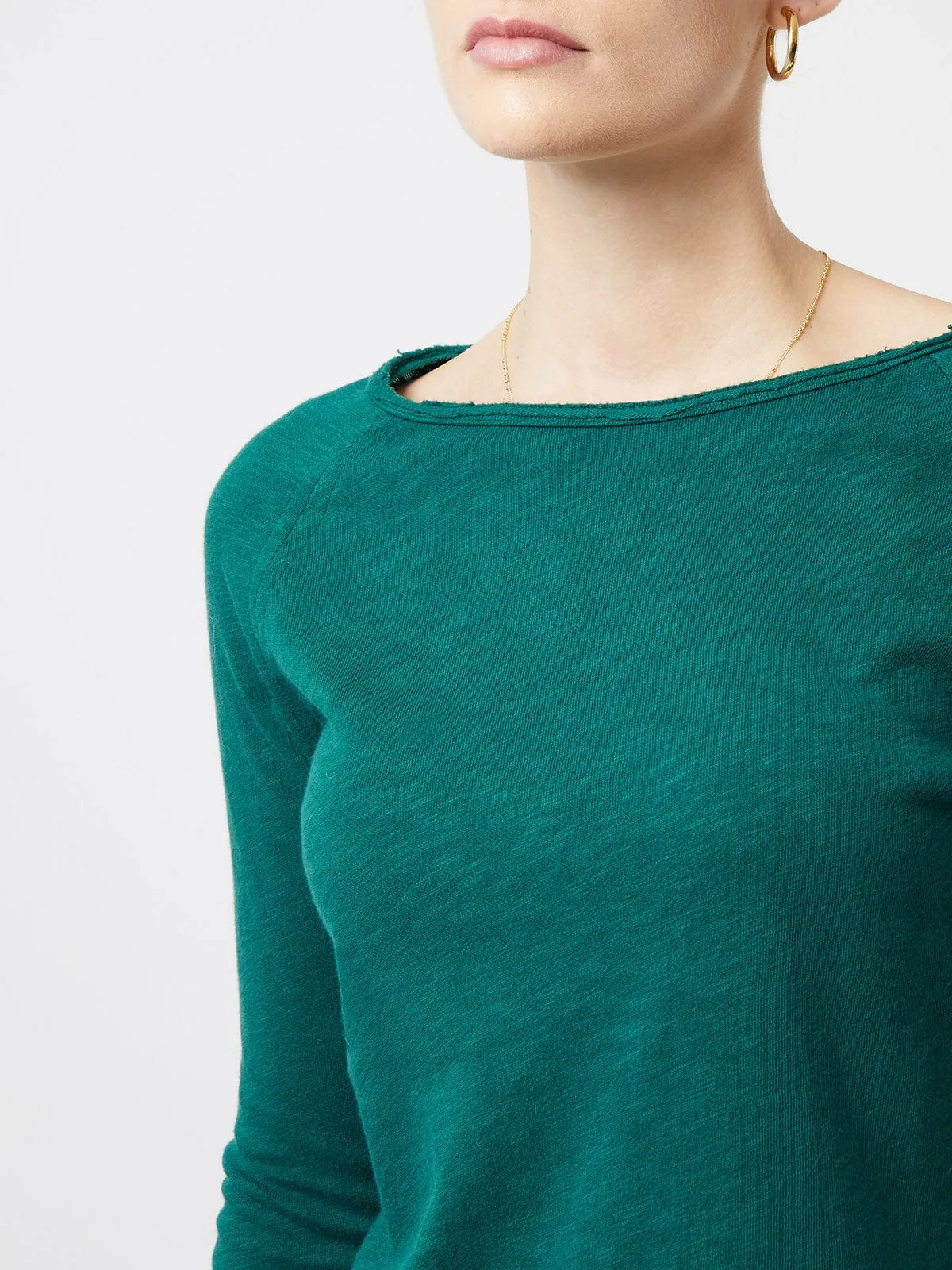 Sonoma Long Sleeve Tee Green sold by iris product image thumbnail 3