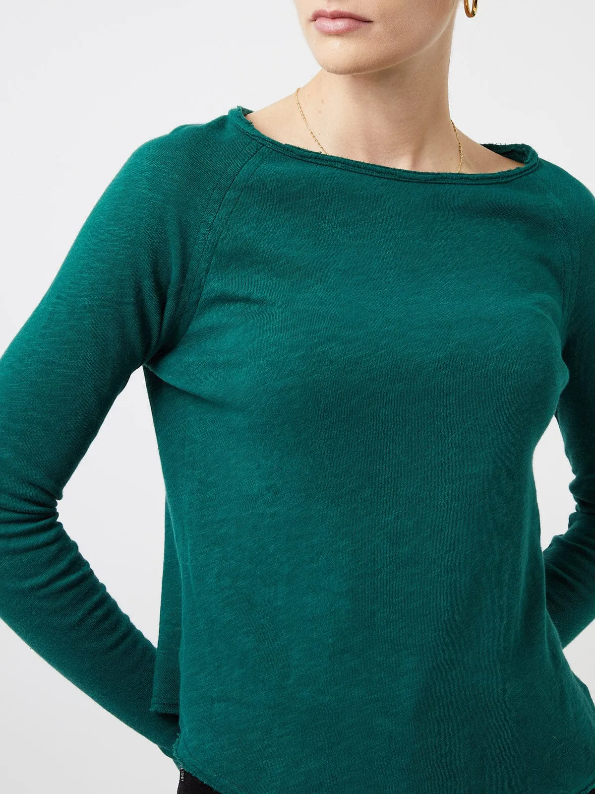 Sonoma Long Sleeve Tee Green sold by iris product image thumbnail 4