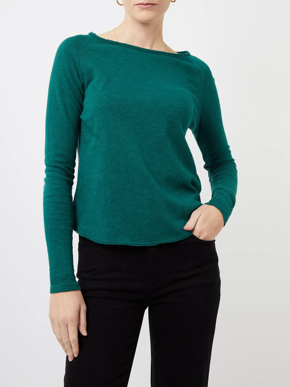 Sonoma Long Sleeve Tee Green sold by iris product image thumbnail 2