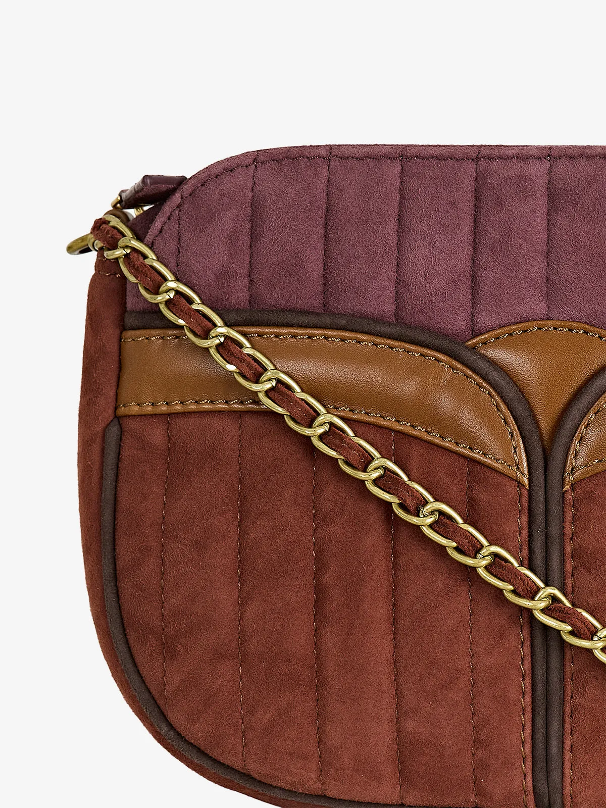 Divine Suede Bag - Tan sold by iris product image thumbnail 2