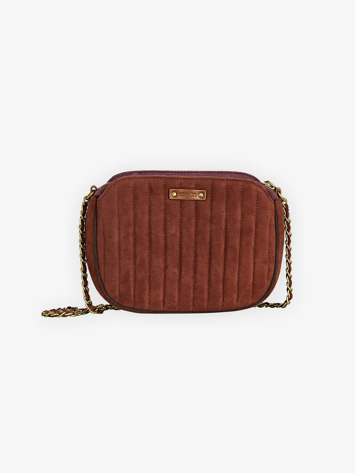 Divine Suede Bag - Tan sold by iris product image thumbnail 3