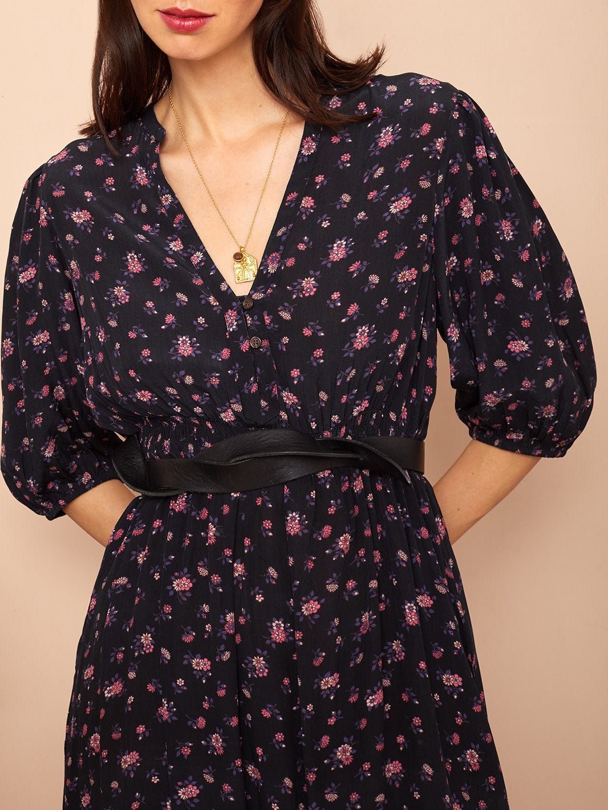 Nixi Floral-Print Midi Dress sold by iris product image thumbnail 3