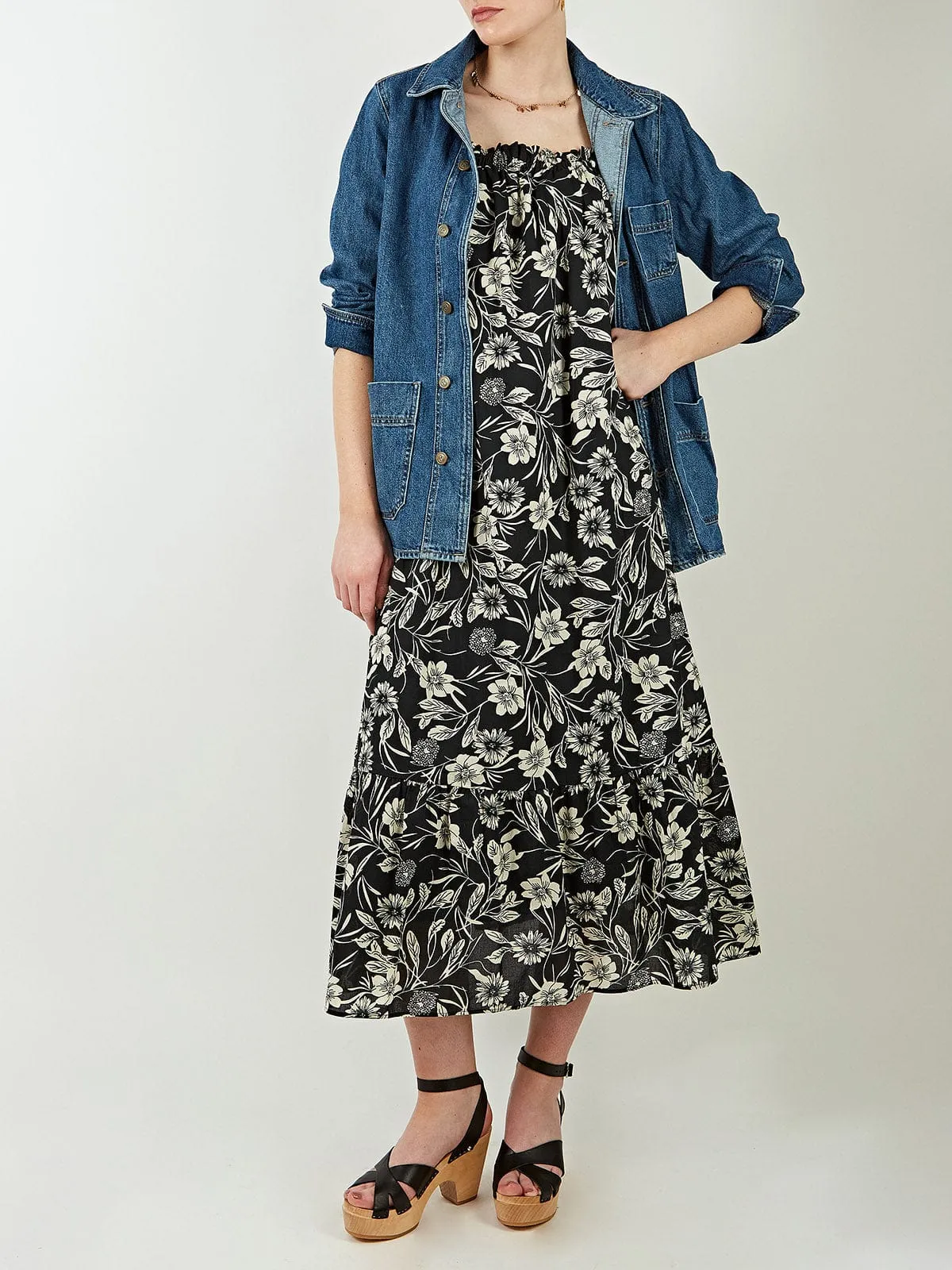 Agathe Maxi Cotton Sundress sold by iris product image thumbnail 5