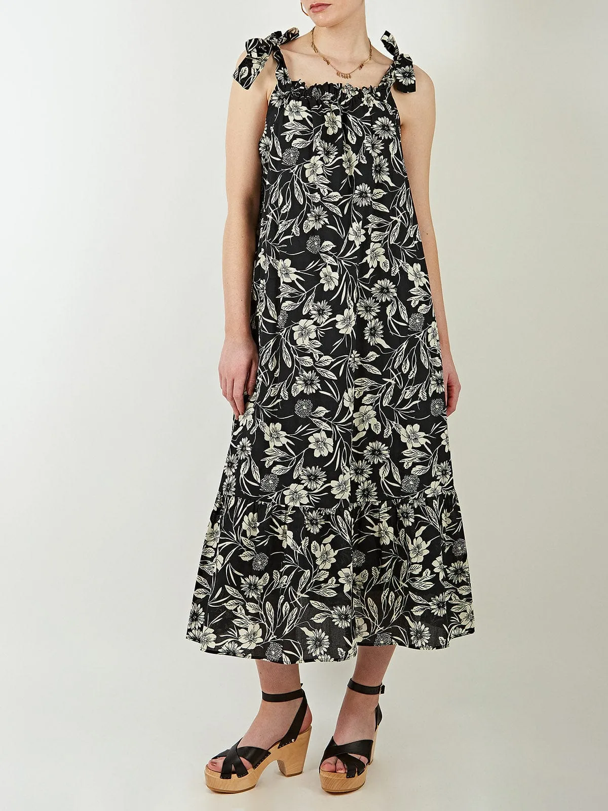 Agathe Maxi Cotton Sundress sold by iris product image thumbnail 2