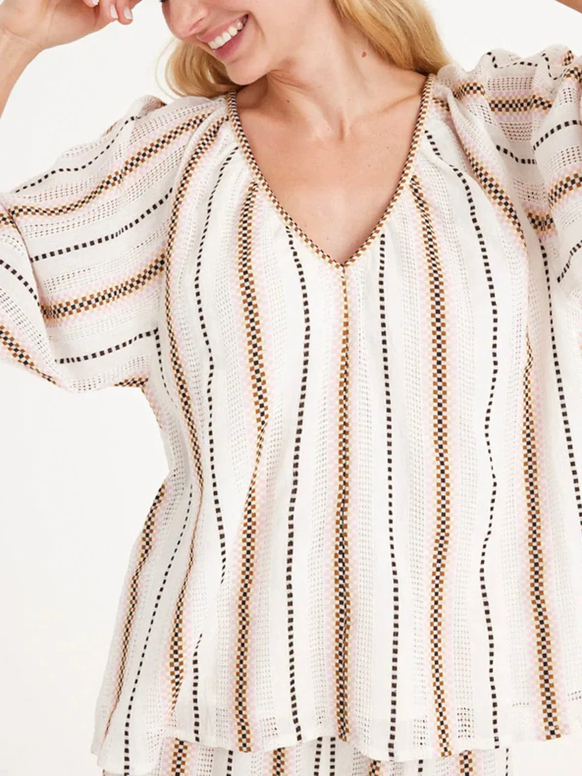 Bella Blouse - White sold by iris product image thumbnail 3