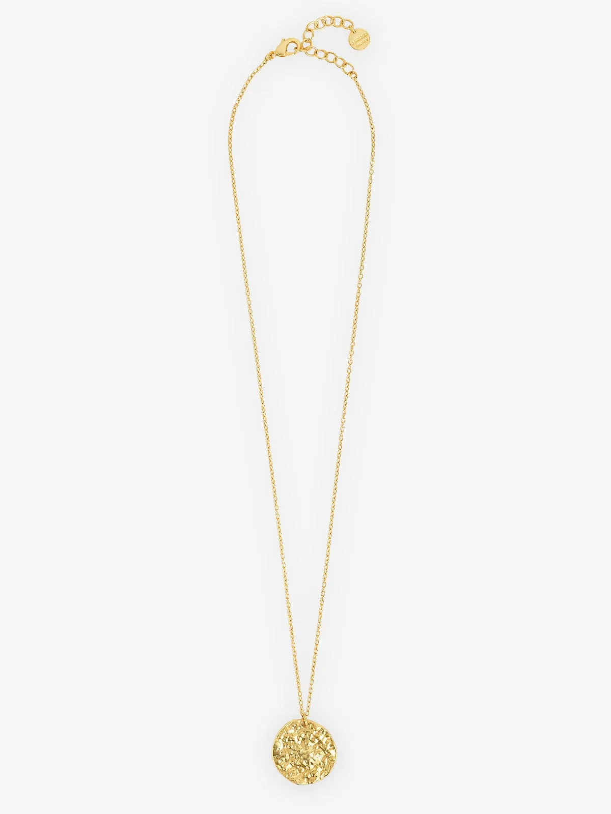 Harmonia Disc Necklace - Gold sold by iris
