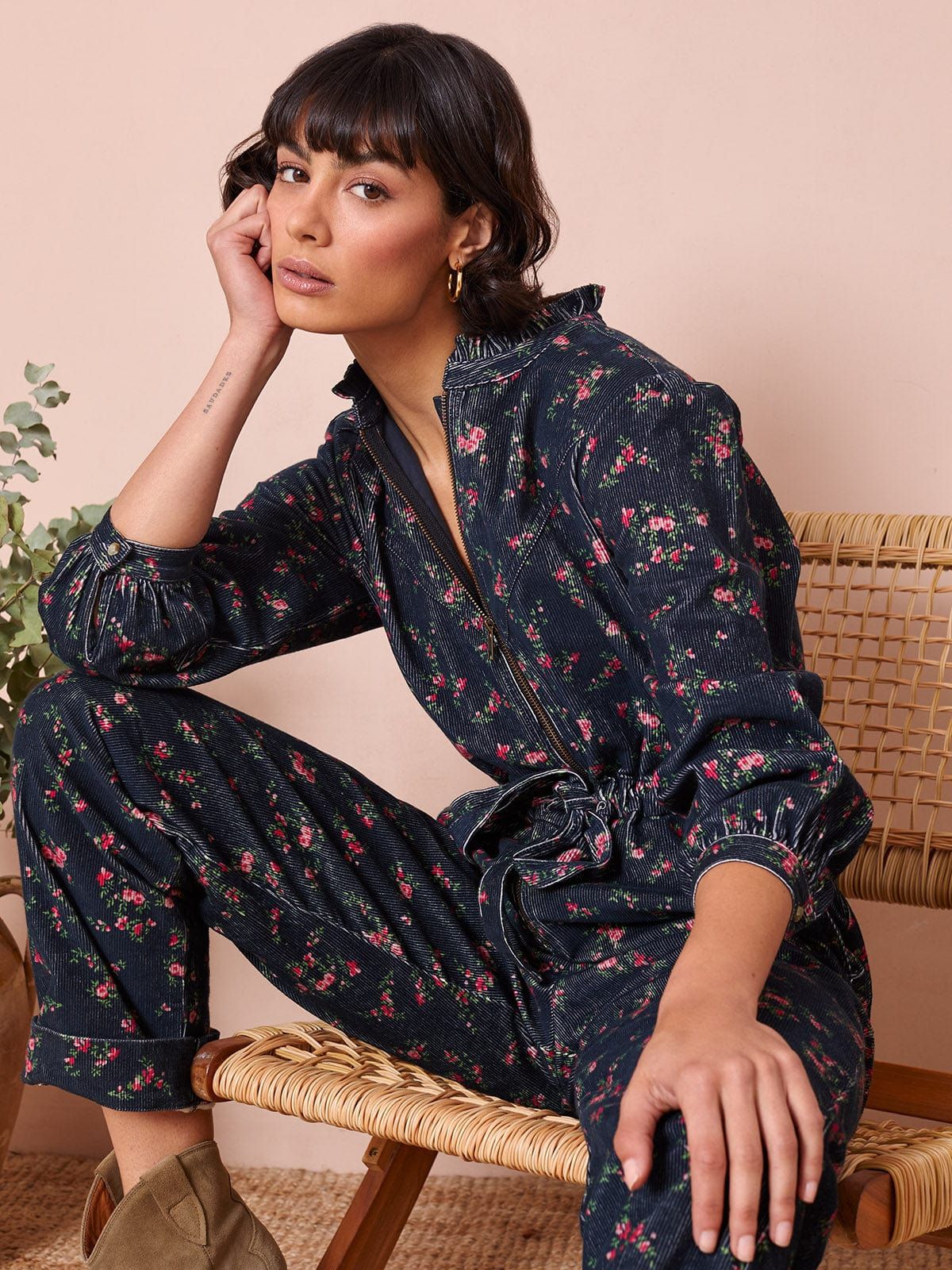 Wren Zip Cord Jumpsuit sold by iris product image thumbnail 2